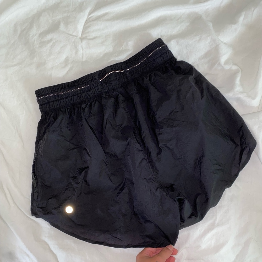 Hugh wasted Lululemon shorts!